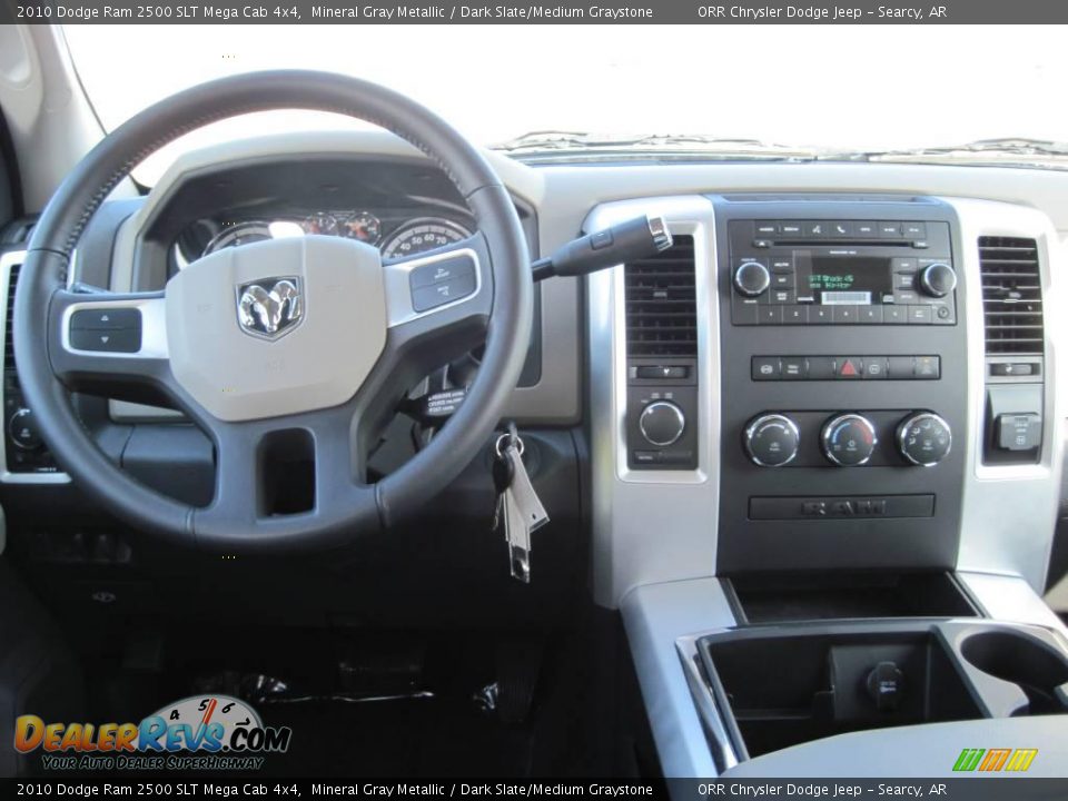 2010 Dodge Ram 2500 SLT Mega Cab 4x4 Mineral Gray Metallic / Dark Slate/Medium Graystone Photo #7