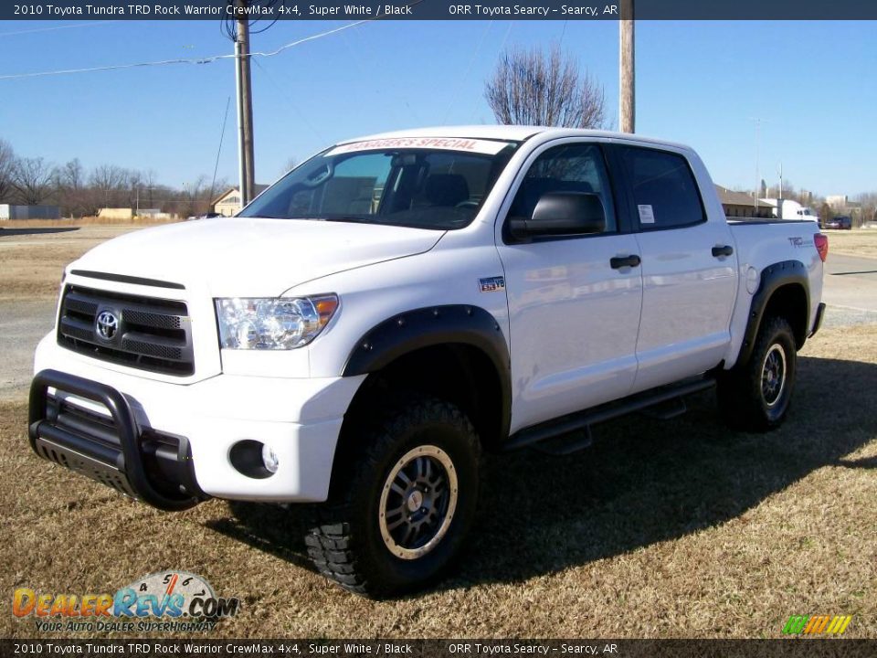 2010 toyota tundra rock warrior white #6