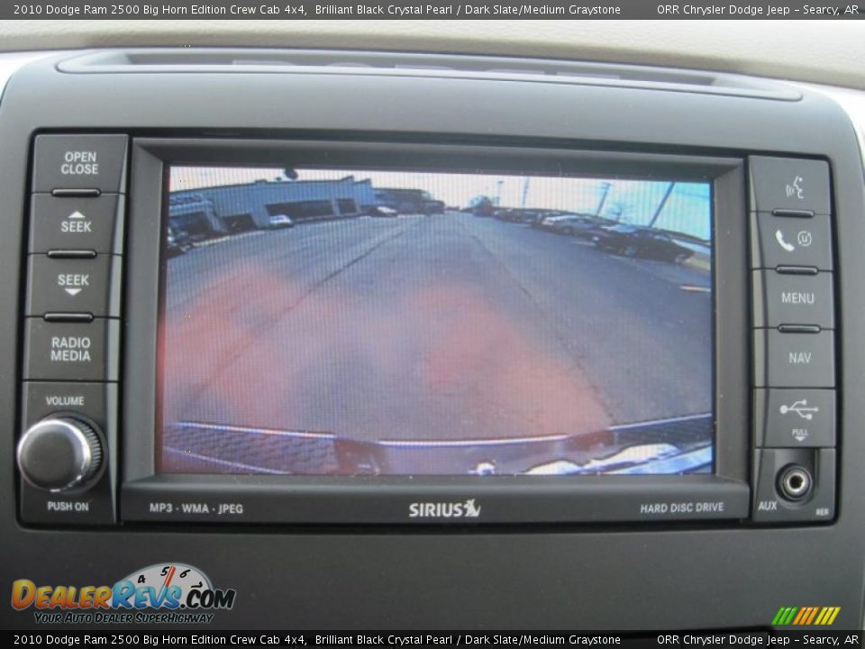 2010 Dodge Ram 2500 Big Horn Edition Crew Cab 4x4 Brilliant Black Crystal Pearl / Dark Slate/Medium Graystone Photo #8
