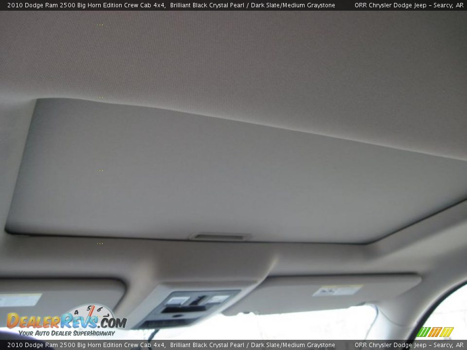 2010 Dodge Ram 2500 Big Horn Edition Crew Cab 4x4 Brilliant Black Crystal Pearl / Dark Slate/Medium Graystone Photo #9