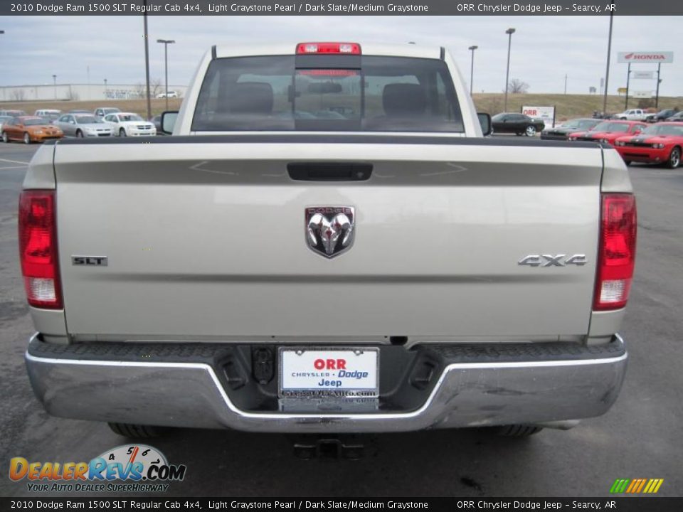 2010 Dodge Ram 1500 SLT Regular Cab 4x4 Light Graystone Pearl / Dark Slate/Medium Graystone Photo #4