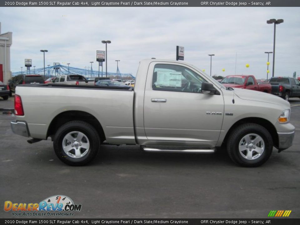 2010 Dodge Ram 1500 SLT Regular Cab 4x4 Light Graystone Pearl / Dark Slate/Medium Graystone Photo #6