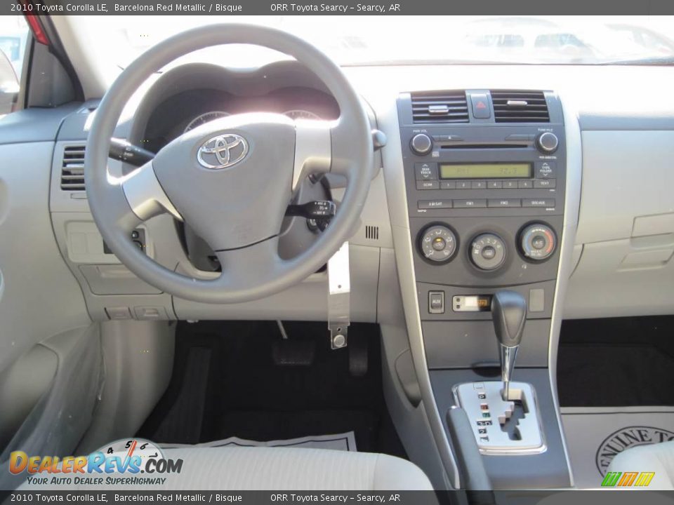 2010 Toyota Corolla LE Barcelona Red Metallic / Bisque Photo #7