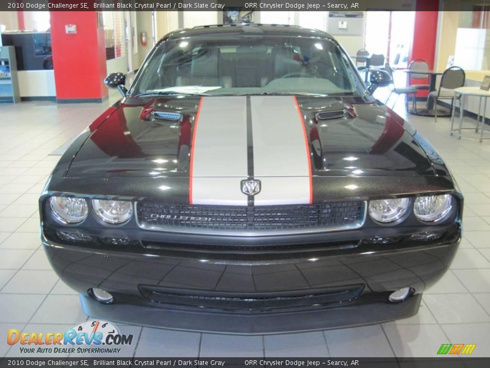 2010 Dodge Challenger SE Brilliant Black Crystal Pearl / Dark Slate Gray Photo #3