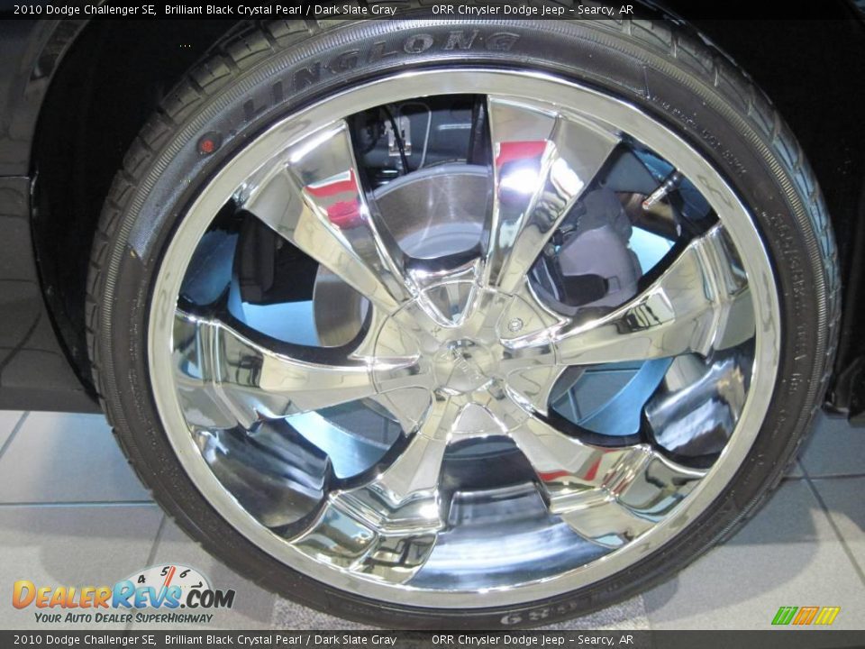 2010 Dodge Challenger SE Brilliant Black Crystal Pearl / Dark Slate Gray Photo #5