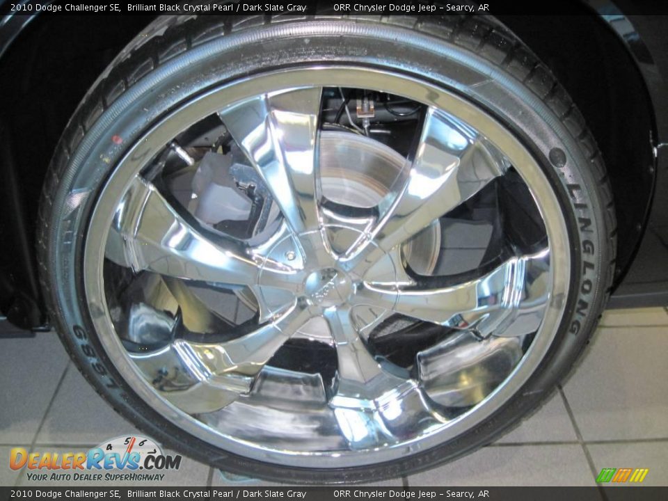 2010 Dodge Challenger SE Brilliant Black Crystal Pearl / Dark Slate Gray Photo #7