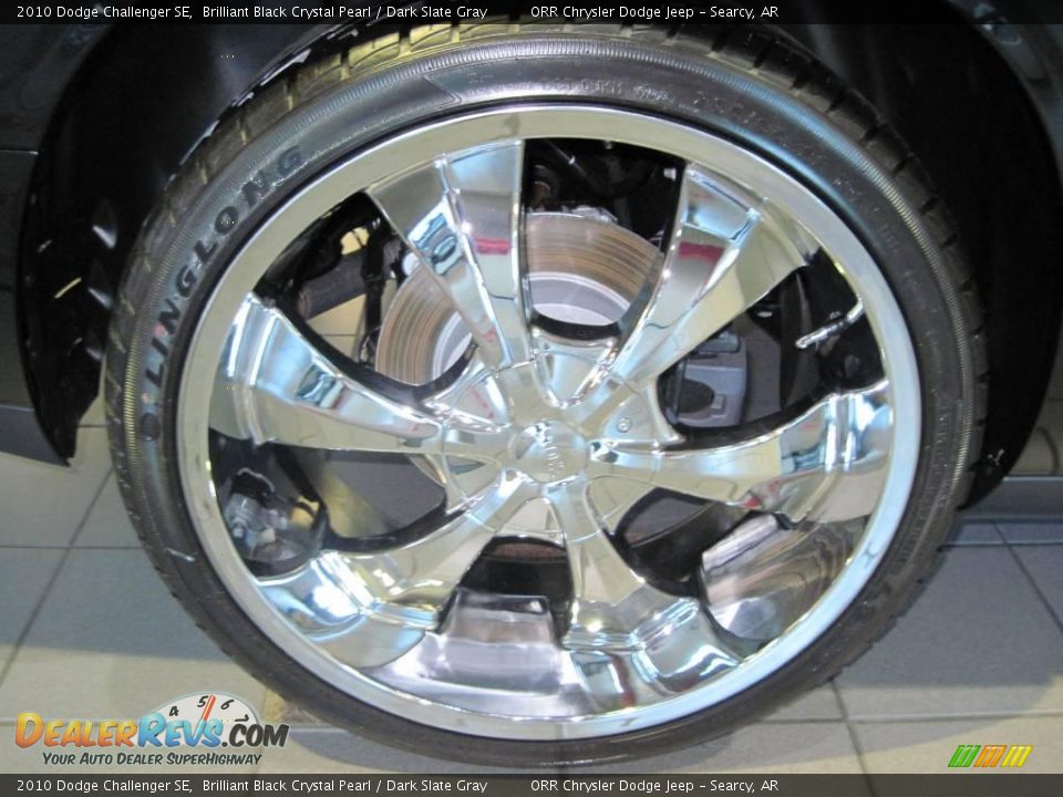 2010 Dodge Challenger SE Brilliant Black Crystal Pearl / Dark Slate Gray Photo #8