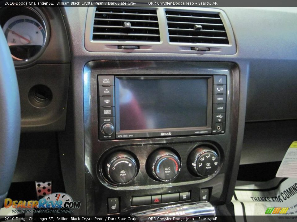 2010 Dodge Challenger SE Brilliant Black Crystal Pearl / Dark Slate Gray Photo #12