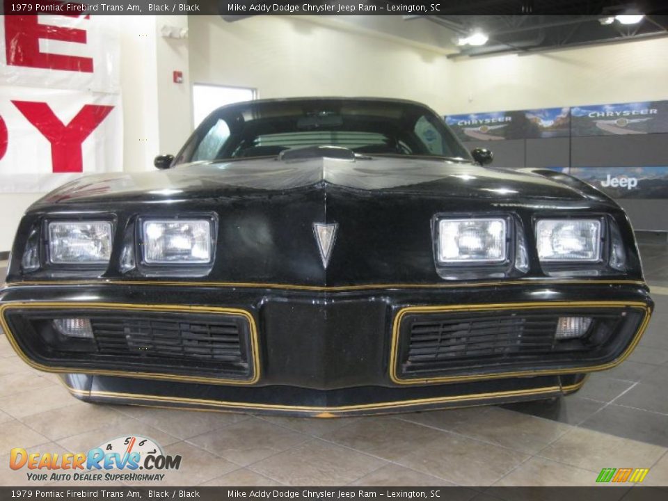 1979 Pontiac Firebird Trans Am Black / Black Photo #2