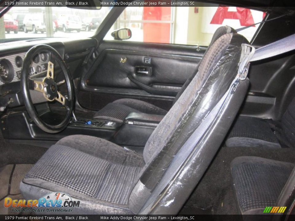 1979 Pontiac Firebird Trans Am Black / Black Photo #11