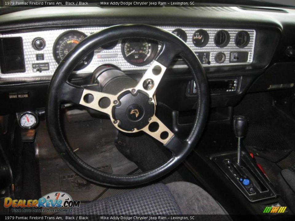 1979 Pontiac Firebird Trans Am Black / Black Photo #13