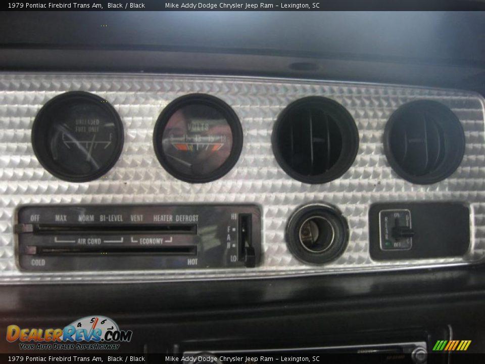 1979 Pontiac Firebird Trans Am Black / Black Photo #18