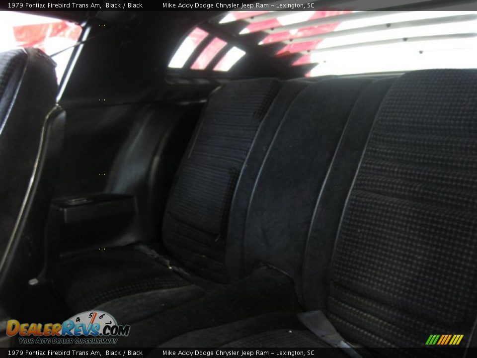 1979 Pontiac Firebird Trans Am Black / Black Photo #22