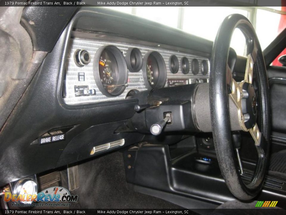 1979 Pontiac Firebird Trans Am Black / Black Photo #36