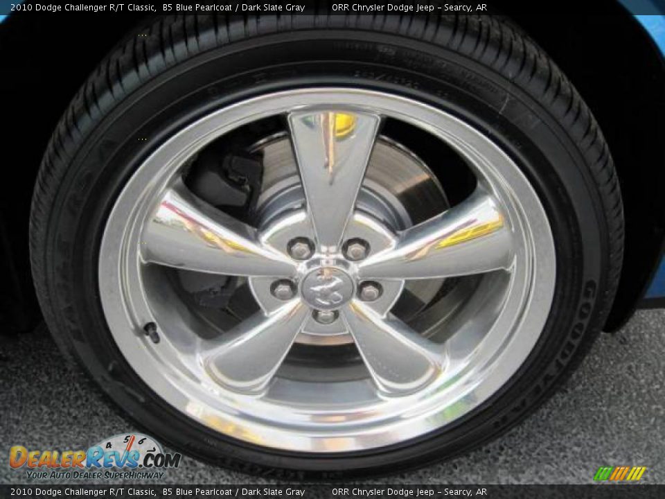 2010 Dodge Challenger R/T Classic B5 Blue Pearlcoat / Dark Slate Gray Photo #9