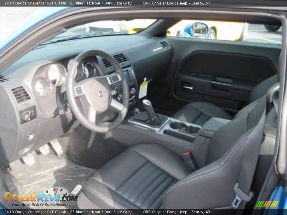 2010 Dodge Challenger R/T Classic B5 Blue Pearlcoat / Dark Slate Gray Photo #11
