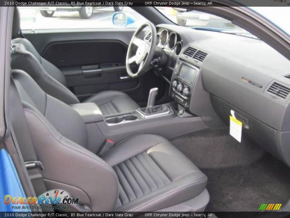 2010 Dodge Challenger R/T Classic B5 Blue Pearlcoat / Dark Slate Gray Photo #14