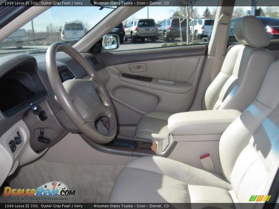 1999 Lexus ES 300 Oyster Gray Pearl / Ivory Photo #8