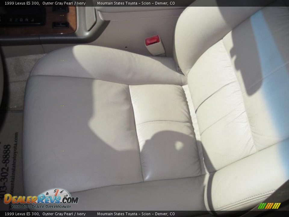 1999 Lexus ES 300 Oyster Gray Pearl / Ivory Photo #10