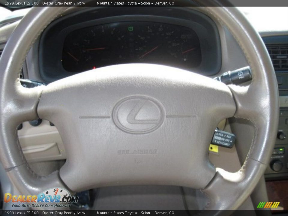 1999 Lexus ES 300 Oyster Gray Pearl / Ivory Photo #14