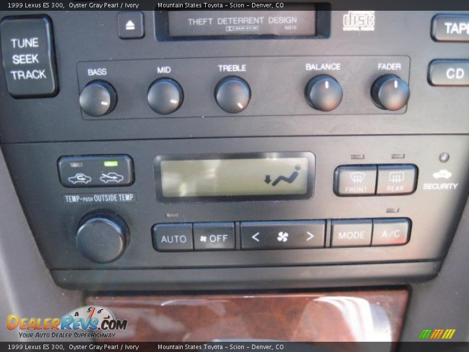 1999 Lexus ES 300 Oyster Gray Pearl / Ivory Photo #16