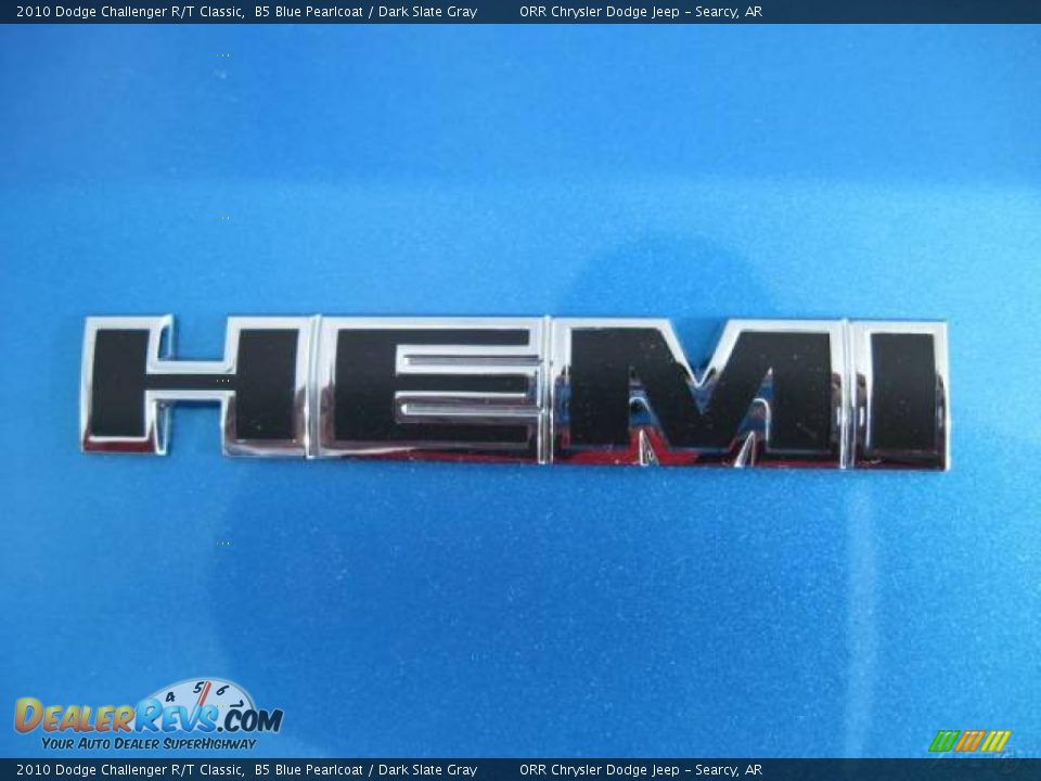 2010 Dodge Challenger R/T Classic B5 Blue Pearlcoat / Dark Slate Gray Photo #36