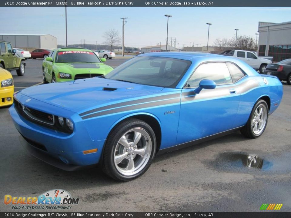 2010 Dodge Challenger R/T Classic B5 Blue Pearlcoat / Dark Slate Gray Photo #1