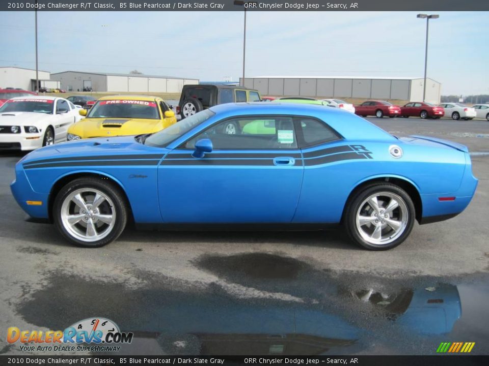 2010 Dodge Challenger R/T Classic B5 Blue Pearlcoat / Dark Slate Gray Photo #2