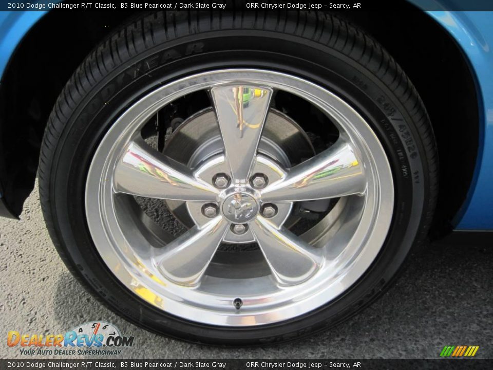2010 Dodge Challenger R/T Classic B5 Blue Pearlcoat / Dark Slate Gray Photo #8