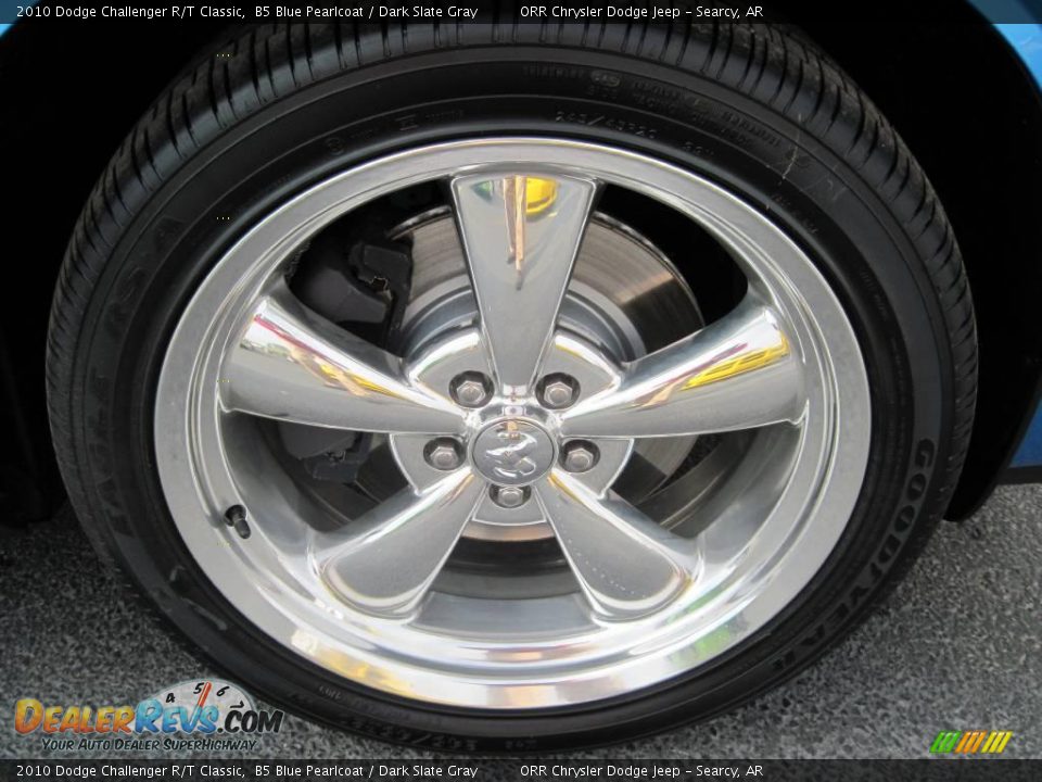 2010 Dodge Challenger R/T Classic B5 Blue Pearlcoat / Dark Slate Gray Photo #9