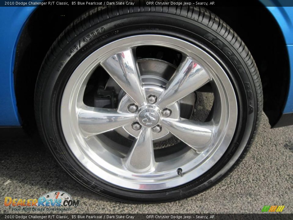 2010 Dodge Challenger R/T Classic B5 Blue Pearlcoat / Dark Slate Gray Photo #10