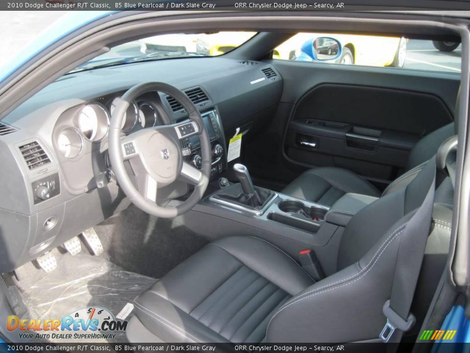 2010 Dodge Challenger R/T Classic B5 Blue Pearlcoat / Dark Slate Gray Photo #11