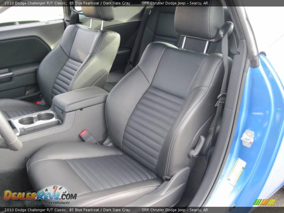 2010 Dodge Challenger R/T Classic B5 Blue Pearlcoat / Dark Slate Gray Photo #12
