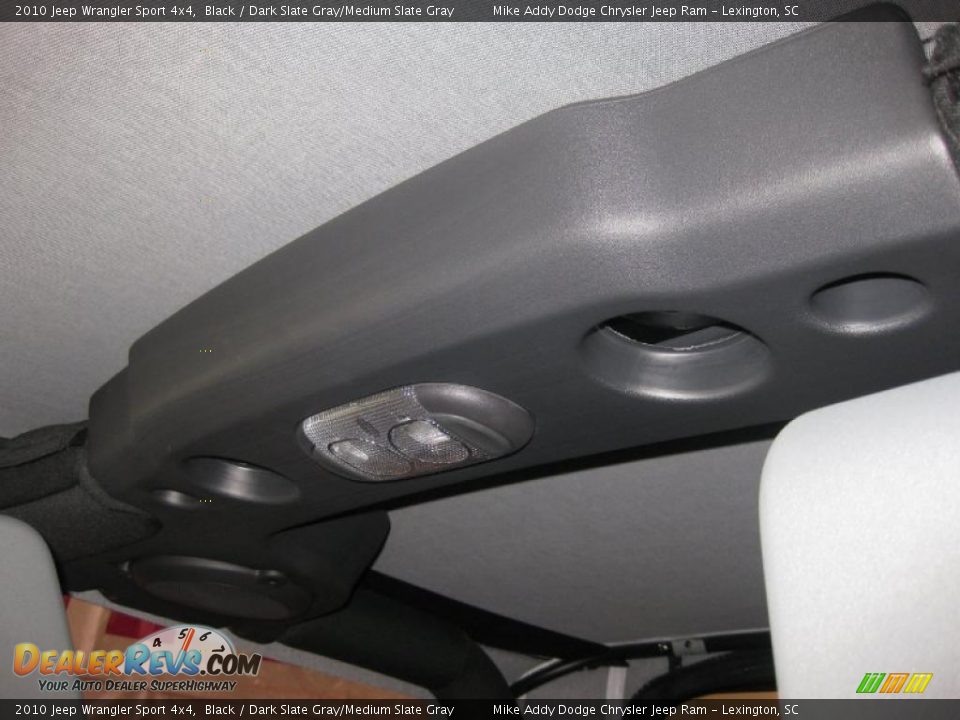 2010 Jeep Wrangler Sport 4x4 Black / Dark Slate Gray/Medium Slate Gray Photo #15