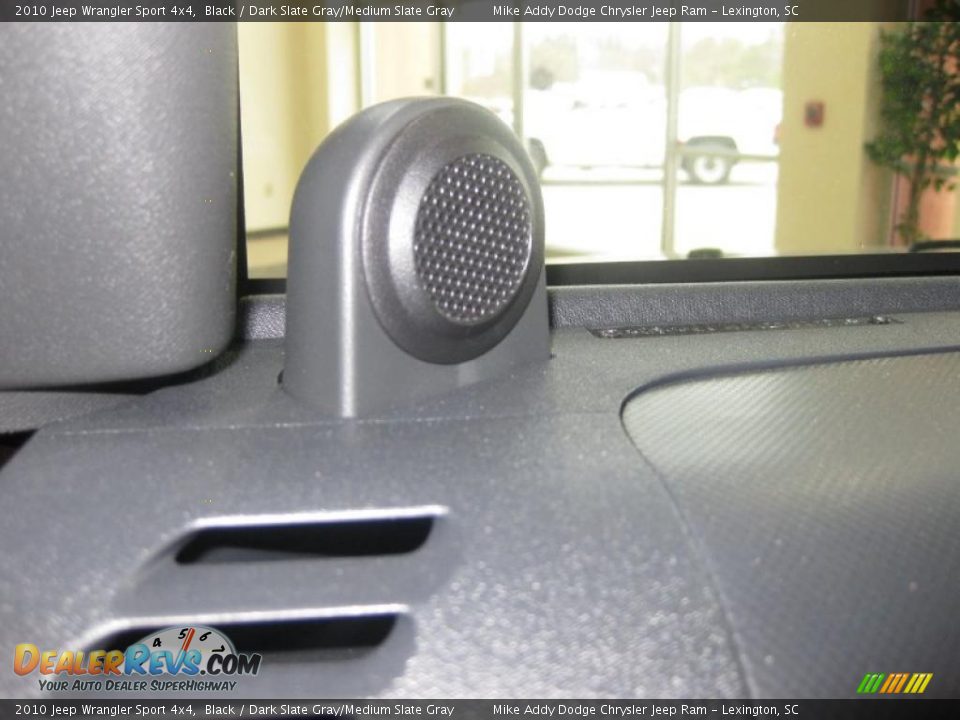 2010 Jeep Wrangler Sport 4x4 Black / Dark Slate Gray/Medium Slate Gray Photo #16