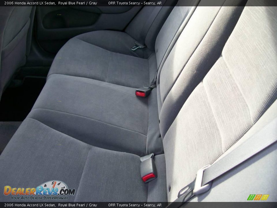 2006 Honda Accord LX Sedan Royal Blue Pearl / Gray Photo #8