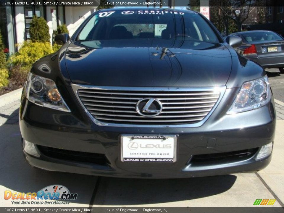2007 Lexus LS 460 L Smokey Granite Mica / Black Photo #2