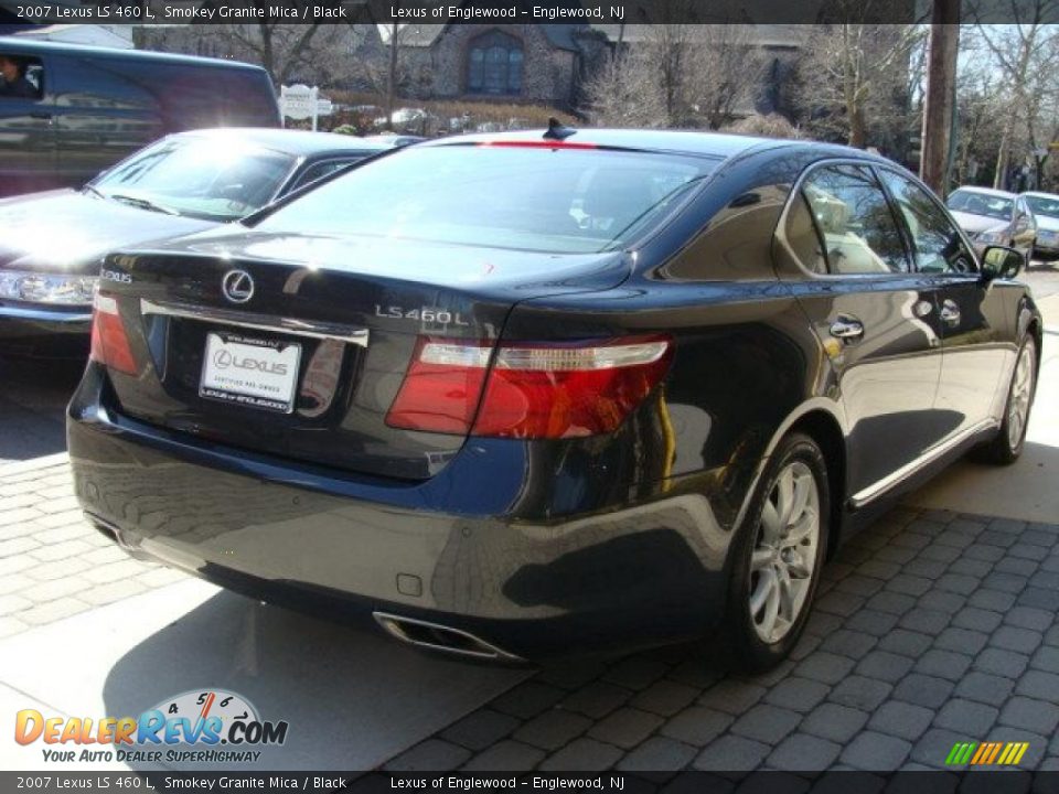 2007 Lexus LS 460 L Smokey Granite Mica / Black Photo #4