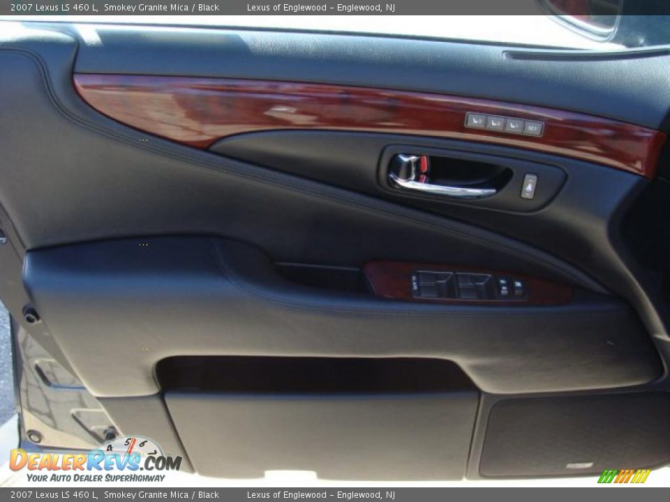 2007 Lexus LS 460 L Smokey Granite Mica / Black Photo #6
