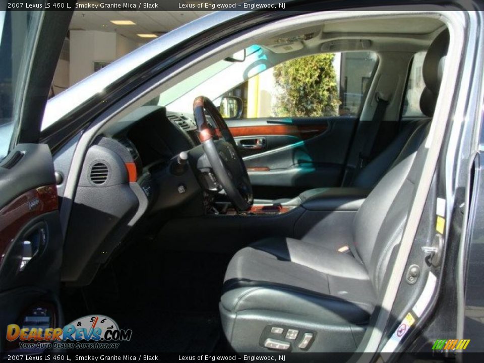 2007 Lexus LS 460 L Smokey Granite Mica / Black Photo #7