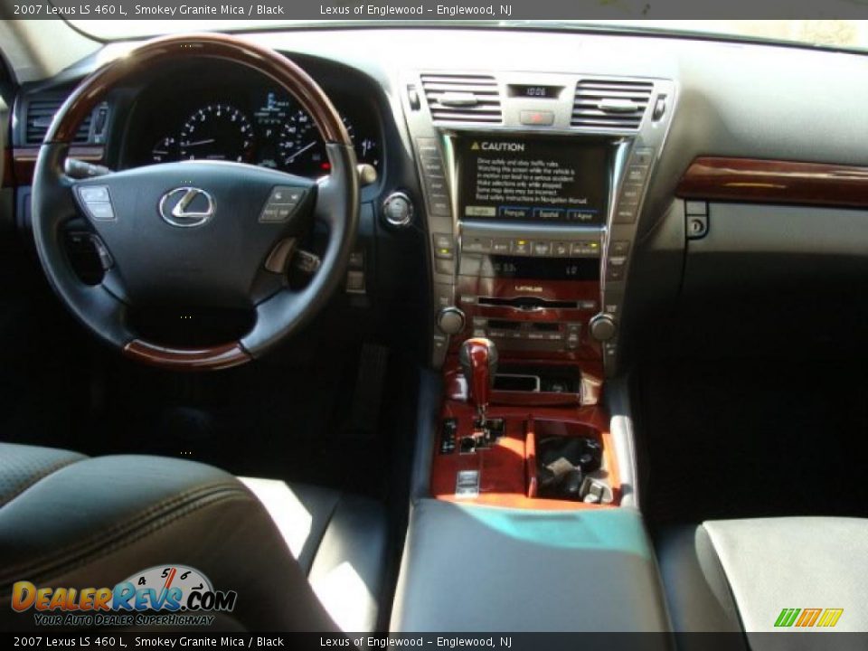 2007 Lexus LS 460 L Smokey Granite Mica / Black Photo #9