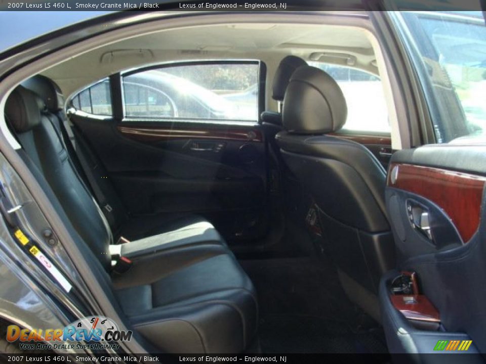 2007 Lexus LS 460 L Smokey Granite Mica / Black Photo #12