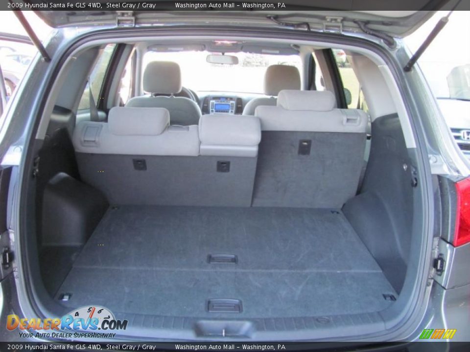 2009 Hyundai Santa Fe GLS 4WD Steel Gray / Gray Photo #18