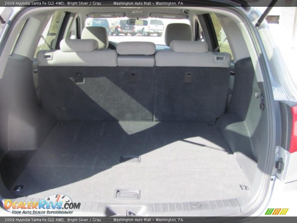 2009 Hyundai Santa Fe GLS 4WD Bright Silver / Gray Photo #18