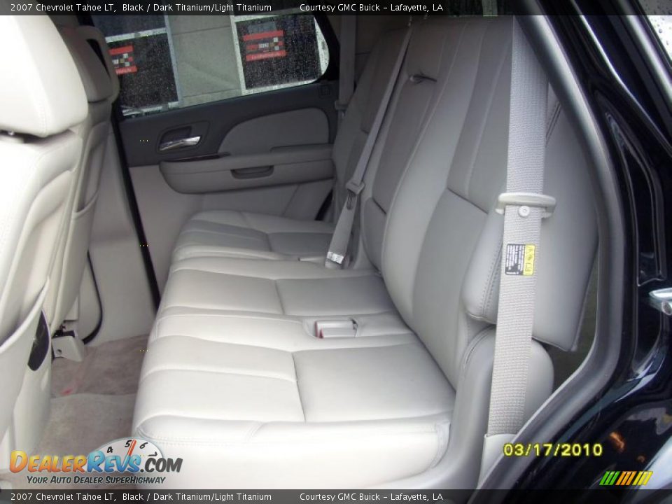 2007 Chevrolet Tahoe LT Black / Dark Titanium/Light Titanium Photo #4