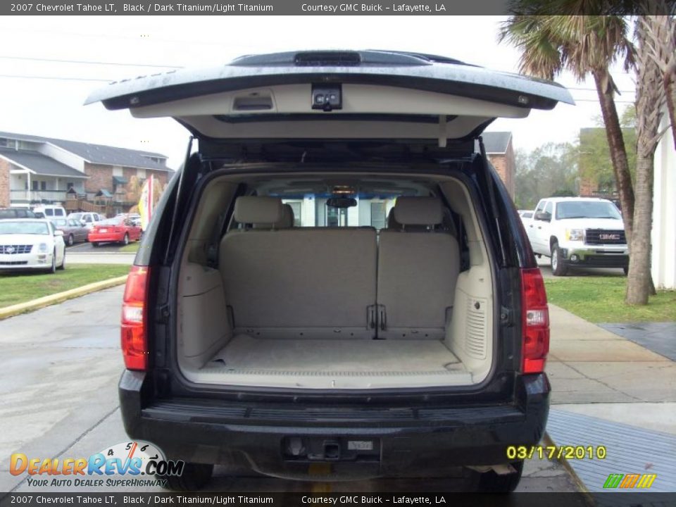 2007 Chevrolet Tahoe LT Black / Dark Titanium/Light Titanium Photo #7