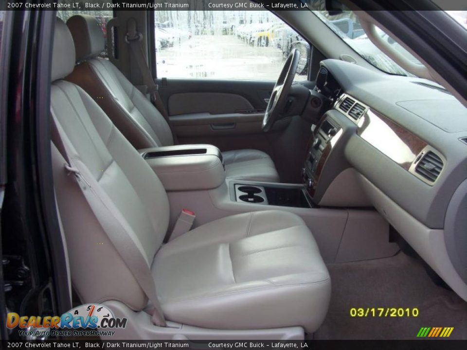 2007 Chevrolet Tahoe LT Black / Dark Titanium/Light Titanium Photo #11