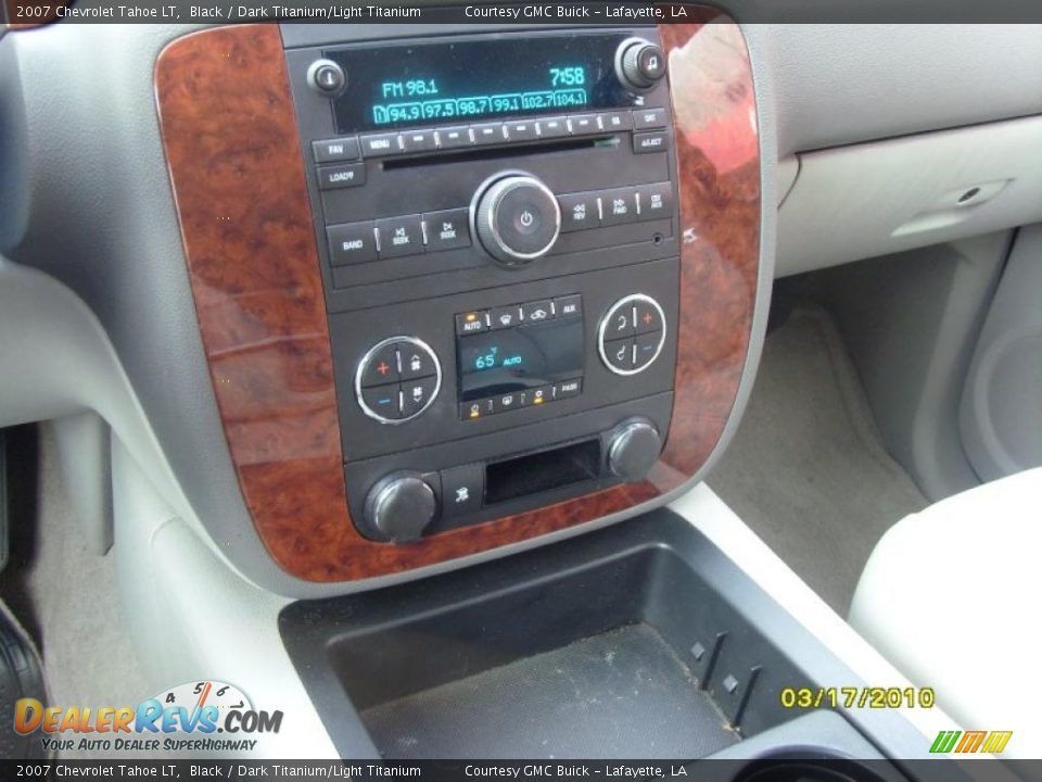 2007 Chevrolet Tahoe LT Black / Dark Titanium/Light Titanium Photo #18