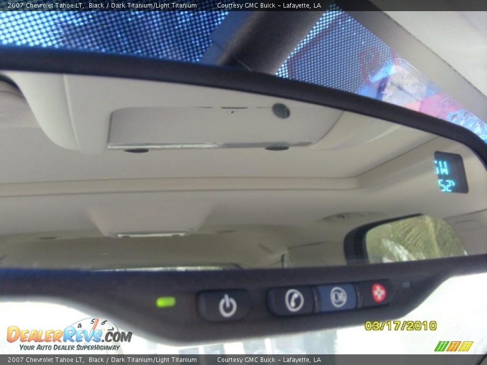 2007 Chevrolet Tahoe LT Black / Dark Titanium/Light Titanium Photo #19