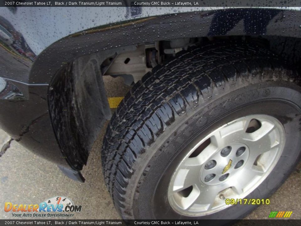 2007 Chevrolet Tahoe LT Black / Dark Titanium/Light Titanium Photo #21